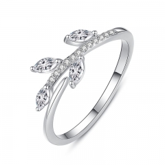 Anillos de diamantes de joyería de plata esterlina 925 para mujer  JZ1288