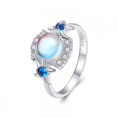 Nuevos anillos de mujer de la moda de joyería de plata de ley 925 BSR446