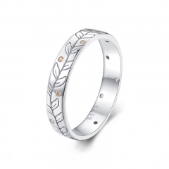 Nuevos anillos de mujer de la moda de joyería de plata de ley 925 BSR444