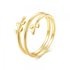 Nuevos anillos de mujer de la moda de joyería de plata de ley 925 SCR755-B
