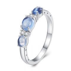 Nuevos anillos de mujer de la moda de joyería de plata de ley 925 BSR427