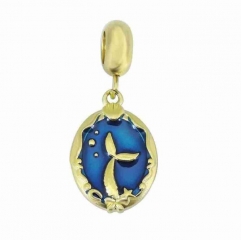 Stainless Steel 18K Gold plated pendant charm Jewelry Accessory  PD0876G