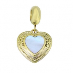 Stainless Steel 18K Gold plated pendant charm Jewelry Accessory  PD0893WG