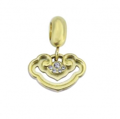 Stainless Steel 18K Gold plated pendant charm Jewelry Accessory  PD0888BG