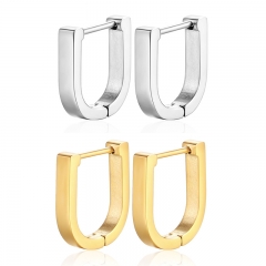 Pendientes de joyería de regalo minimalistas de acero inoxidable para mujer  ES-3032
